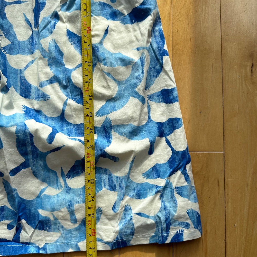 LL Bean Signature Poplin Dress in EUC - Picture 4 of 5